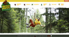 Desktop Screenshot of parcours-ecureuil.com